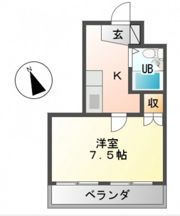 メゾン楠木の間取り画像