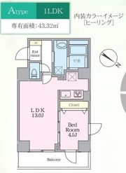 Luvast Yoyogi Parkの間取り画像