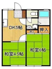 パナハイツ高塔の間取り画像