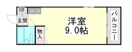 ワコーレ篠原中町の間取り画像