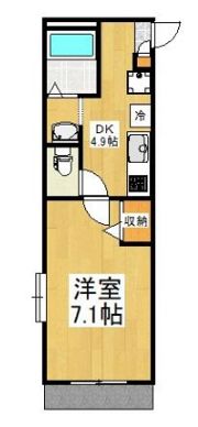 ハーベストの間取り画像