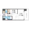 Alivis浪速東SoL TERRACEの間取り画像