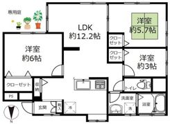 一番館の間取り画像