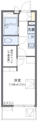 レオパレストレの間取り画像