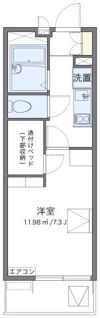 レオパレストレの間取り画像
