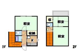 八幡町戸建の間取り画像