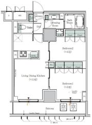 ONE ROOF RESIDENCE NISHINIPPORIの間取り画像