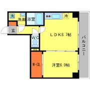 SERENiTE江坂四番館の間取り画像