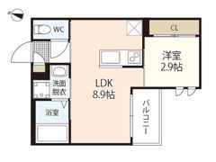 Regalest Fleurir 草津 (フルリール)の間取り画像