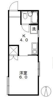 メゾンピエールⅡの間取り画像