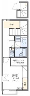 レオパレスプレジール町田の間取り画像