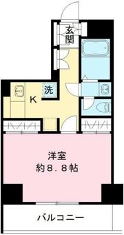 コーポ芝公園の間取り画像