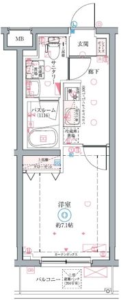 クレヴィスタ成増Ⅱの間取り画像