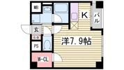カノン甲南山手の間取り画像