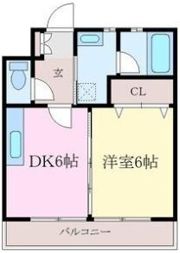 ボヌメゾン見附の間取り画像
