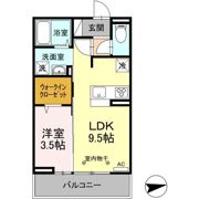 Mスカイ Ⅵの間取り画像