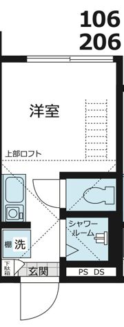 Terrace代々木上原の間取り画像