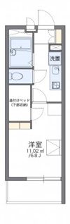 レオパレスみどりⅢの間取り画像