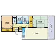 ネオハイツ筑紫丘の間取り画像