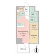 セレニテ東梅田アリエの間取り画像