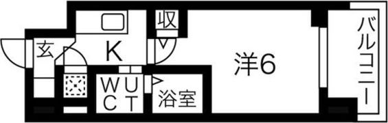 エスリード新梅田ノースポイントの間取り画像