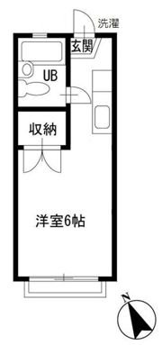 スカイハイツの間取り画像