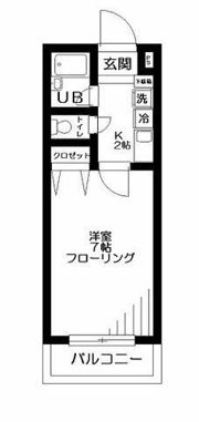 シャトレバレ大山の間取り画像
