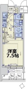スワンズシティ梅田シエロの間取り画像