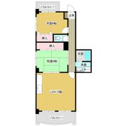 グランデージ清水谷の間取り画像