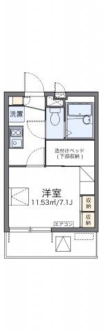 レオパレス本田ハイツの間取り画像