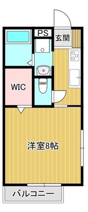 リヴェール絹の台Bの間取り画像