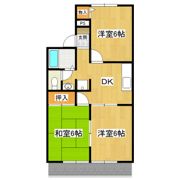 吉田ハイツの間取り画像