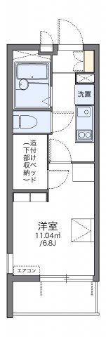 レオパレスフェリーチェの間取り画像