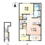 Tia Luce (ティア ルーチェ)の間取り画像