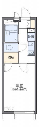 レオパレスTK oneの間取り画像