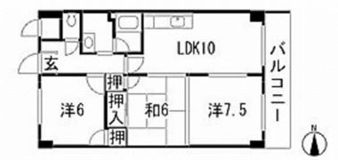 マスヒロビルの間取り画像