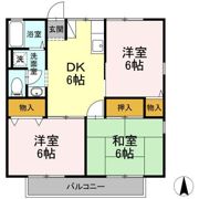 サンモール Ⅱの間取り画像