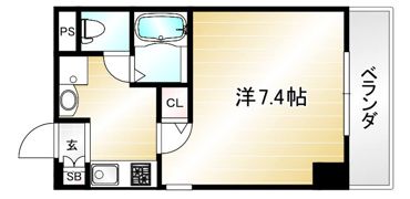 BelleVille千本今出川の間取り画像