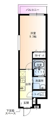 フジパレス鴫野東ウエストの間取り画像
