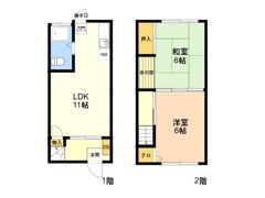 ダルマフラットの間取り画像