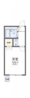 レオパレス洗足池第3の間取り画像