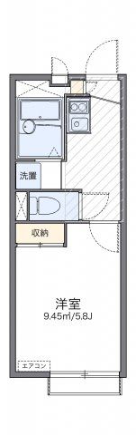 レオパレスフォレストの間取り画像