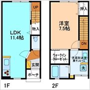 ボヌール B棟の間取り画像