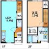 ボヌール B棟の間取り画像