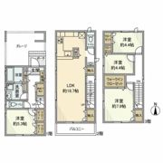 辻戸建の間取り画像