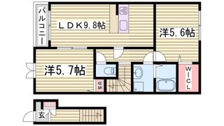ウエストヒルズ西六甲の間取り画像