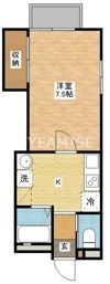 プチメゾン小野Gの間取り画像