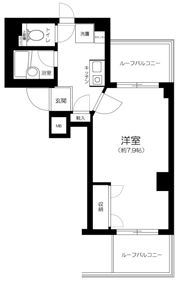 プレール・ドゥーク新宿曙橋の間取り画像