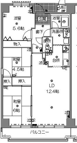 間取図