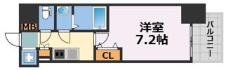 フォーリアライズ弁天町ノビアの間取り画像